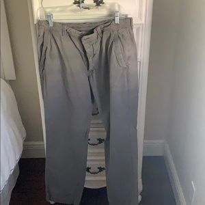 Robert Graham khaki cotton pants.